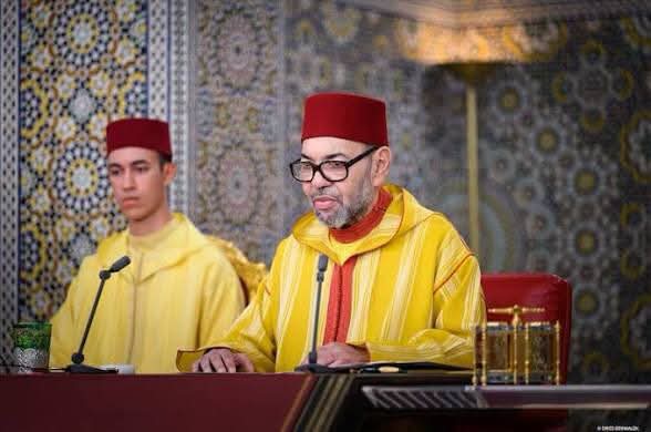 جلالة الملك محمد السادس وولي العهد الأمير مولاي الحسن
